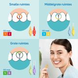 10x TePe Ragers Extra Zacht 1,1 mm Lichtlila 6 stuks