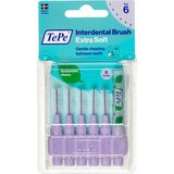 10x TePe Ragers Extra Zacht 1,1 mm Lichtlila 6 stuks