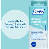 TePe - Bridge & Implant Floss - Voor Bruggen en Implantaten - 30 st