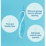 TePe - Bridge & Implant Floss - Voor Bruggen en Implantaten - 30 st
