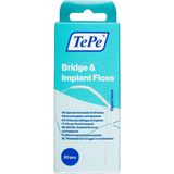 TePe - Bridge & Implant Floss - Voor Bruggen en Implantaten - 30 st