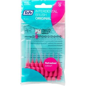 TePe Interdentale Ragers Original 0,4 mm Roze zakje à 8 stuks