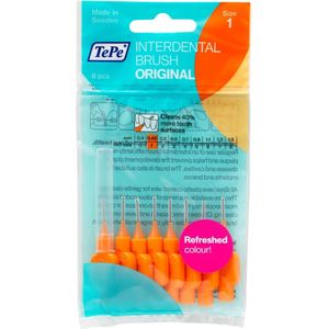 TePe Interdentale Ragers Origineel 0,45 mm Oranje - 8 stuks