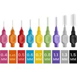 TePe Interdentale Ragers Original 0,6 mm Blauw 8 stuks