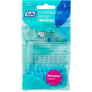 TePe Interdentale Ragers Original 0,6 mm Blauw 8 stuks