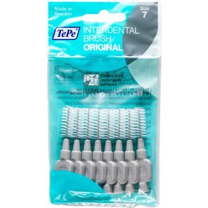 10x TePe Ragers 1,3 mm Grijs blister à 8 stuks