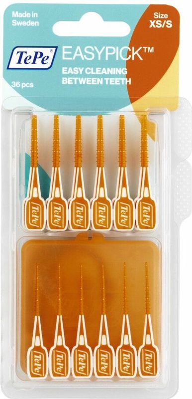 10x TePe EasyPick Maat XS/S 36 stuks