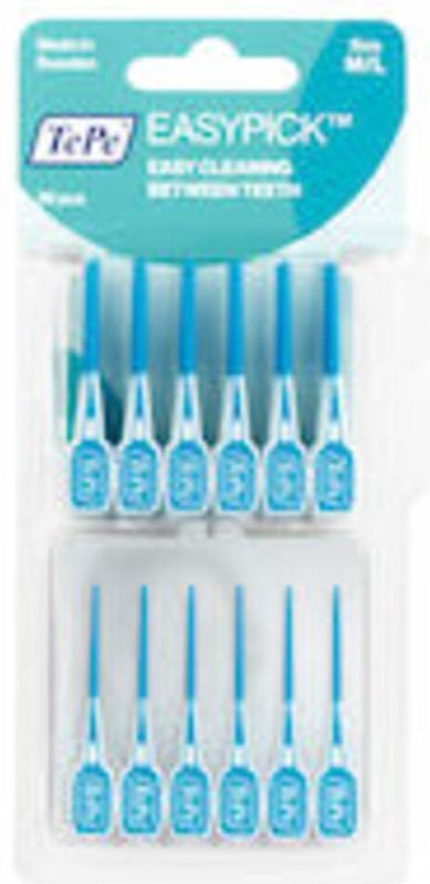 10x TePe EasyPick Blauw M/L 36 stuks