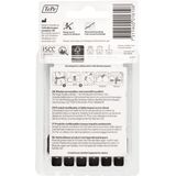 TePe Interdentale Ragers Original Zwart ISO maat 8 – 1,5 mm (6 stuks)