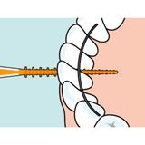 TePe EasyPick Oranje maat XS/S – 60 stuks