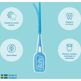 TePe EasyPick Blauw maat M/L – 60 stuks