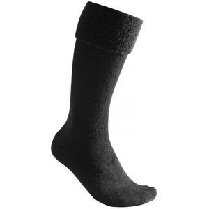 Skisokken Woolpower Unisex Socks Knee High 600 Black-Schoenmaat 36 - 39