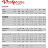 Woolpower Crewneck 200 merino ondergoed zwart Maat M