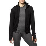 Vest Woolpower Unisex Full Zip Jacket 400 Black-XS