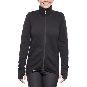 Woolpower - Full Zip Jacket 400 - Vest - Zwart - 70% Merino Wol