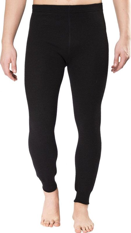 Woolpower - Long John 400 - Ondergoed - Zwart - Merino Wol