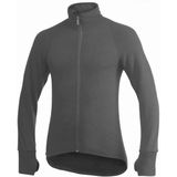 Woolpower - Mid Layer Full Zip Jacket 400 - Grijs - Unisex