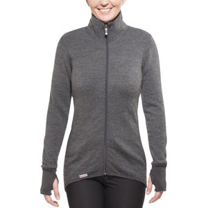 Woolpower - Mid Layer Full Zip Jacket 400 - Grijs - Unisex