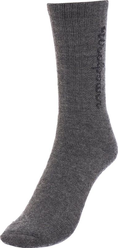 Woolpower - Classic Logo Sokken - Grijs - Merinowol