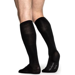 Merino Sokken Liner Knee-high - Black