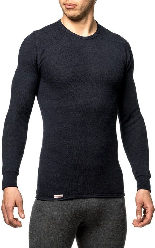 Woolpower - Merino Base Layer Crewneck - Dark Navy - Merino Wol