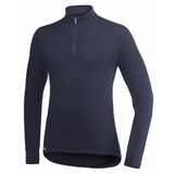 Woolpower Zip Turtleneck 200 Merino-ondergoed (blauw)
