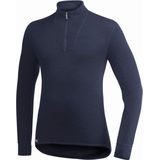 Woolpower Zip Turtleneck 200 Merino-ondergoed (blauw)