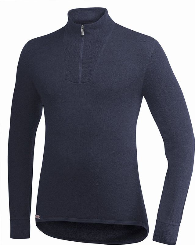 Woolpower 400 Zip Coltrui, dark navy