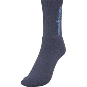 Sokken Woolpower Unisex Socks Logo 400 Dark Navy