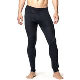 Woolpower - Long Johns with Fly 200 - Ondergoed - Donkerblauw - Merino Wol