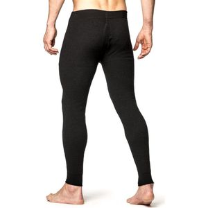 Ondergoed Woolpower Men Long Johns With Fly 400 Black