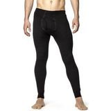 Ondergoed Woolpower Men Long Johns With Fly 400 Black