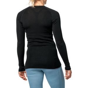 Woolpower - Merino Base Layer Crewneck LITE - Zwart - Merinowol
