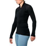 Woolpower - Zip Turtleneck Lite - Skipully - Zwart - Merino Wol
