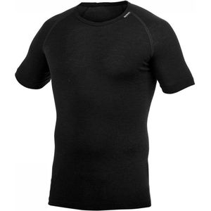 Woolpower - Merino Base Layer Tee LITE - Black - Merinowol 80%