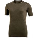 Woolpower - Lite Tee - T-shirt - Bruin - 80% Wol, 20% Polyamide