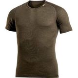 Woolpower - Lite Tee - T-shirt - Bruin - 80% Wol, 20% Polyamide