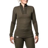 Woolpower - Zip Turtleneck 200 - Skipully - Groen