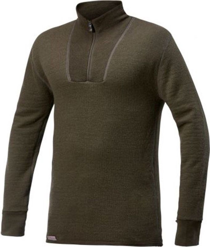 Woolpower - Zip Turtleneck 200 - Skipully - Groen