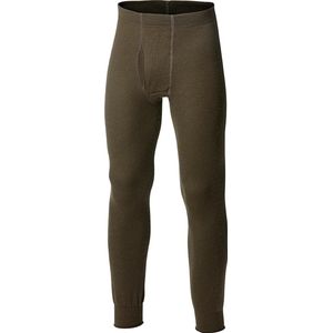 Woolpower Long Johns With Fly 200 Merino-ondergoed (Heren |grijs/olijfgroen)