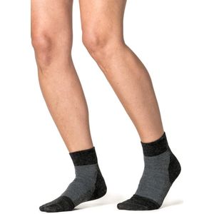 Woolpower - Socks Skilled Short Liner - Sokken - Donkergrijs - Merino Wol