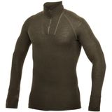 Woolpower - Zip Turtleneck Lite - Skipully - Groen - Merinowol
