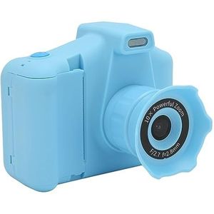 Kindervideocamera, Oplaadbare 1440P Kinderprintcamera, Meerdere Fotolijsteffecten met Invullicht voor Jongens en Meisjes (Blauw)