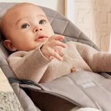 BabyBjörn Bliss Cotton Wipstoel - Zandgrijs