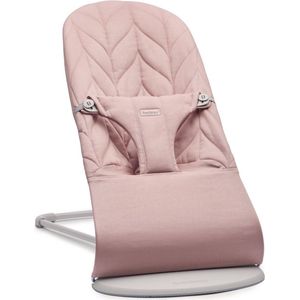 BabyBjörn - Wipstoel Bliss - Oudroze - Geweven Kroonblad Quilt - Ergonomisch - Verstelbaar