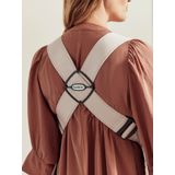 BabyBjörn Draagzak Mini - 3D Jersey - Lichtbeige - Buikdrager – Heupvriendelijk – Gebruiksvriendelijk