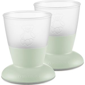 BabyBjörn Baby Drinkbeker - 2 stuks - Pastelgroen