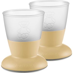 BabyBjörn Baby Drinkbeker - 2 stuks - Pastelgeel