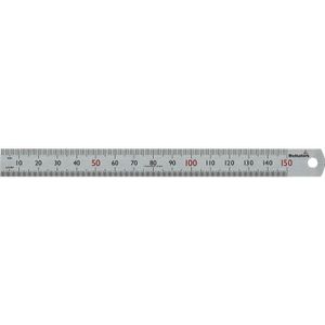 Heinz Hesse Kg - Hultafors Stahlmaßstab (Halb-) Milimeterteilung, Länge 15 cm, aus Stahl