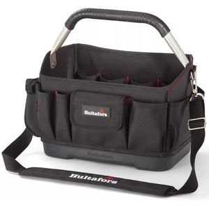 Hultafors - Ergonomic Tool Carrier - Zwart/Rood - Ballistisch Polyester